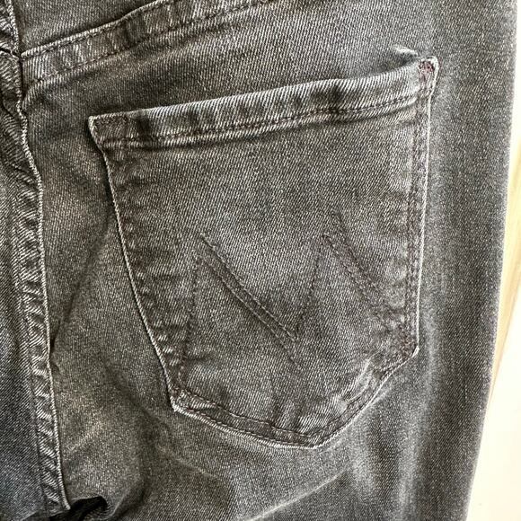 Mother The Rascal Ankle Snippet Jeans in Night Hawk - Picture 7 of 11